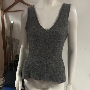 Narciso Rodriguez Gray Sleeveless Top size 8